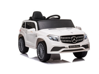 Mercedes Džip GL63 Licencirani dečiji automobil na akumulator sa kožnim sedištem i mekim gumama -...