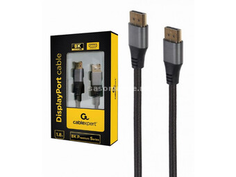 CC-DP8K-6 Gembird DisplayPort na DisplayPort digital interface kabl 8K, v1.4, 7680x4320 at 60Hz 1,8m