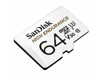 SanDisk SDHC 64GB micro 100MB/s40MB/s class10 U3/V30+SD adapter