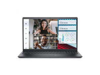 Laptop Dell Vostro 3520 15.6 FHD 120Hz/i3-1215U/16GB/NVMe 512GB/Intel UHD/Black