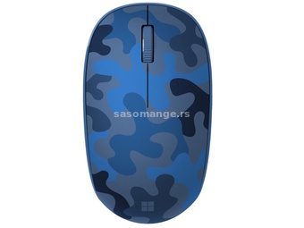 MICROSOFT miš Bluetooth Mouse Camo SE , bežična, plava kamuflaža