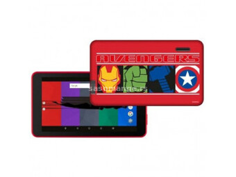ESTAR Tablet Themed Avengers 7399 HD 7"/QC 1.3GHz/2GB/16GB/WiFi/0.3MP/Android 9/crvena ES-TH3-AVE...