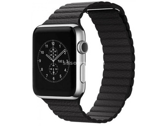 MYBANDZ Magnetic Skin watch strap Apple Watch 42-44mm black