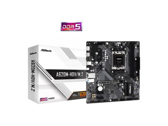 MB AMD AM5 ASRock A620M-HDV/M.2 90-MXBLL0-A0UAYZ
