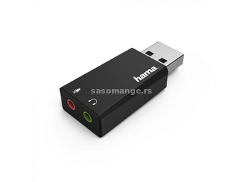 USB zvučna kartica 2x3,5mm na USB-A Hama 51660