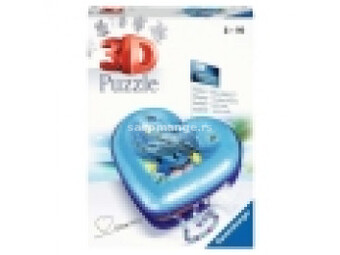 Ravensburger 3D puzzle (slagalice) - Kutija u obliku srca sa delfinima RA11172