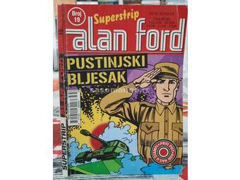 Pustinjski bljesak - Alan Ford Br 19
