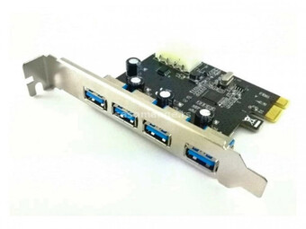 Kontroler MAIWO PCIE 4-port USB 3.0