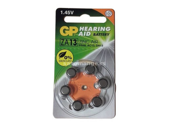GP baterije 1.45V PR48 AC13 DA13 Hearing aid ( GP13/Z )