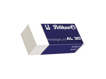 Gumica plastična AL30 Pelikan 606053 beli