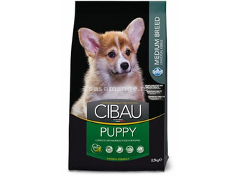 Hrana za pse CIBAU Puppy Medium 12kg