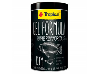 GEL FORMULA FOR HERBIVOROUS FISH 1000ML/105G (3x35g)