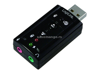 LOGILINK USB Soundcard with Virtual 7.1 Soundeffects