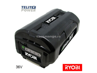 TelitPower 36V 6000mAh Litijum Ion - baterija za ručni alat Ryobi BPL3640 BPL3650 ( P-4098 )