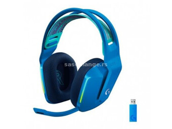 LOGITECH G733 Lightspeed Wireless RGB Gaming Headset, Blue