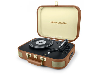 MUSE MT-501 Turntable brown
