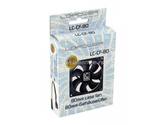 LC POWER Cooler PSU LC Power LC-CF-80 80mm PWM