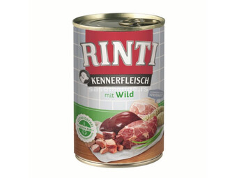 Hrana za pse RINTI Kennerfleisch meso u konzervi MESO JELENA 400g