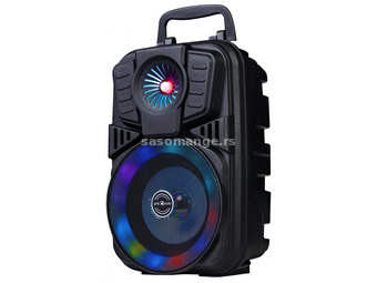 GEMBIRD SPK-BT-LED-01 BT speaker black