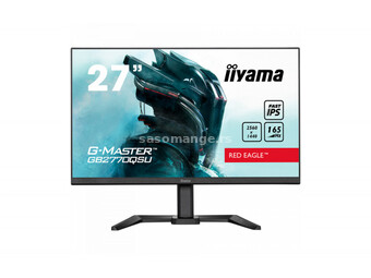 27" ETE Fast IPS Gaming, G-Master Red Eagle, FreeSync PremiumPro, 2560x1440@165Hz, 400cd/m, 1000...