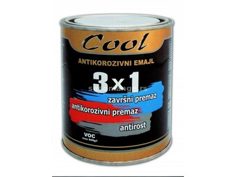 Cool emajl 0.75 ml CRNI 3u1