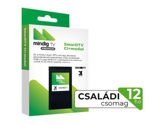 MINDIG TV Premium Family 12 month box + CI+ Modul