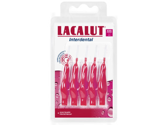 Lacalut interdental teeth gap cleaner brush xxs 5 pcs