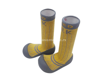 Long Socks Need Milk Yellow - L
