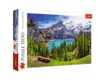 TREFL Puzzle Oeschinen Alpsko Jezero/ Švajcarska - 1.500 delova