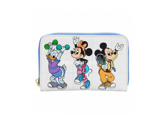 Disney Mousercise Zip Around Wallet
