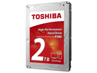 Toshiba 2TB 3.5" SATA III 64MB 7.200rpm HDWD320UZSVA P300 series