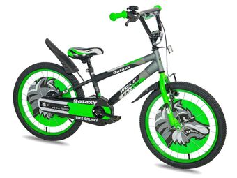 Bicikl dečiji WOLF 20" crna/siva/zelena