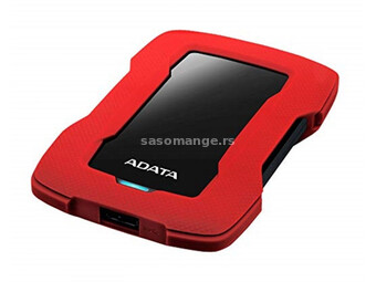 A-DATA 1TB 2.5" AHD330-1TU31-CRD crveni eksterni hard disk