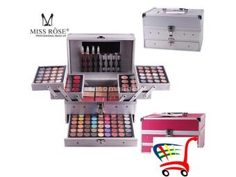 MISS ROSE kofer sa šminkom/veliki - MISS ROSE kofer sa šminkom/veliki