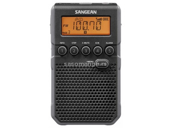 SANGEAN DT-800 digital szintézeres FM-RDS hangszórós pocket radio black