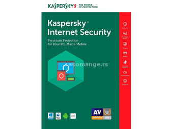 KASPERSKY Internet Security elongation Hungarian 3 User 1 year online