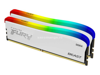 KINGSTON DIMM DDR4 32GB (2x16GB kit) 3200MT/s KF432C16BWAK2/32 Fury Beast RGB Special Edition KIN...