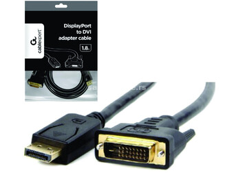 CC-DPM-DVIM-6 Gembird DisplayPort na DVI digital interface kabl 1.8m