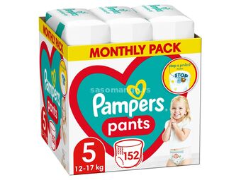 PAMPERS Pelene Pants Monthly pack S5 MSB 12-17 kg 152 kom.