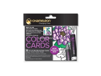 Kartice za bojenje Chameleon Nature - 16 kom (color cards)