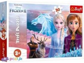TREFL Puzzle Disney Frozen II Hrabre sestre - 30 delova