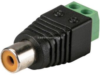 GEMBIRD Konektor za video nadzor CON-RCA01F RCA konektor (cinc)