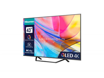 HISENSE 43" 43A7KQ QLED 4K UHD Smart TV