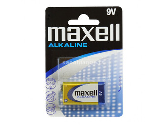 Maxell alkalna baterija 9V MAX-6LR61/BL1
