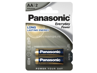 PANASONIC Everyday Power LR6EPS Alkalna baterija AA (LR6) 2/1