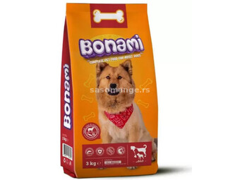 Bonami briketi za pse Jagnjetina&amp;Pirinač&amp;Povrće 3kg ( 070450 )
