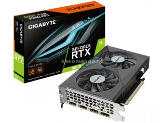 GIGABYTE NVidia GeForce RTX 3050 6GB 96bit GV-N3050EAGLE OC-6GD grafička karta