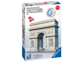 RAVENSBURGER 3D puzzle (slagalice) - triumfalna kapija u parizu RA12514