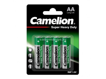 Camelion cink-karbon baterije AA CAM-R6P/BP4G