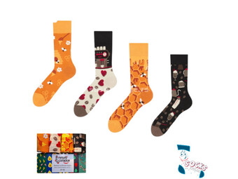 Socks &amp; Friends set čarapa 4/1 honey and cofee ( 34049 )